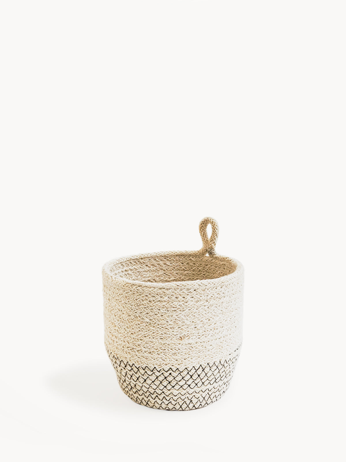Amari Handwoven Jute Vessel