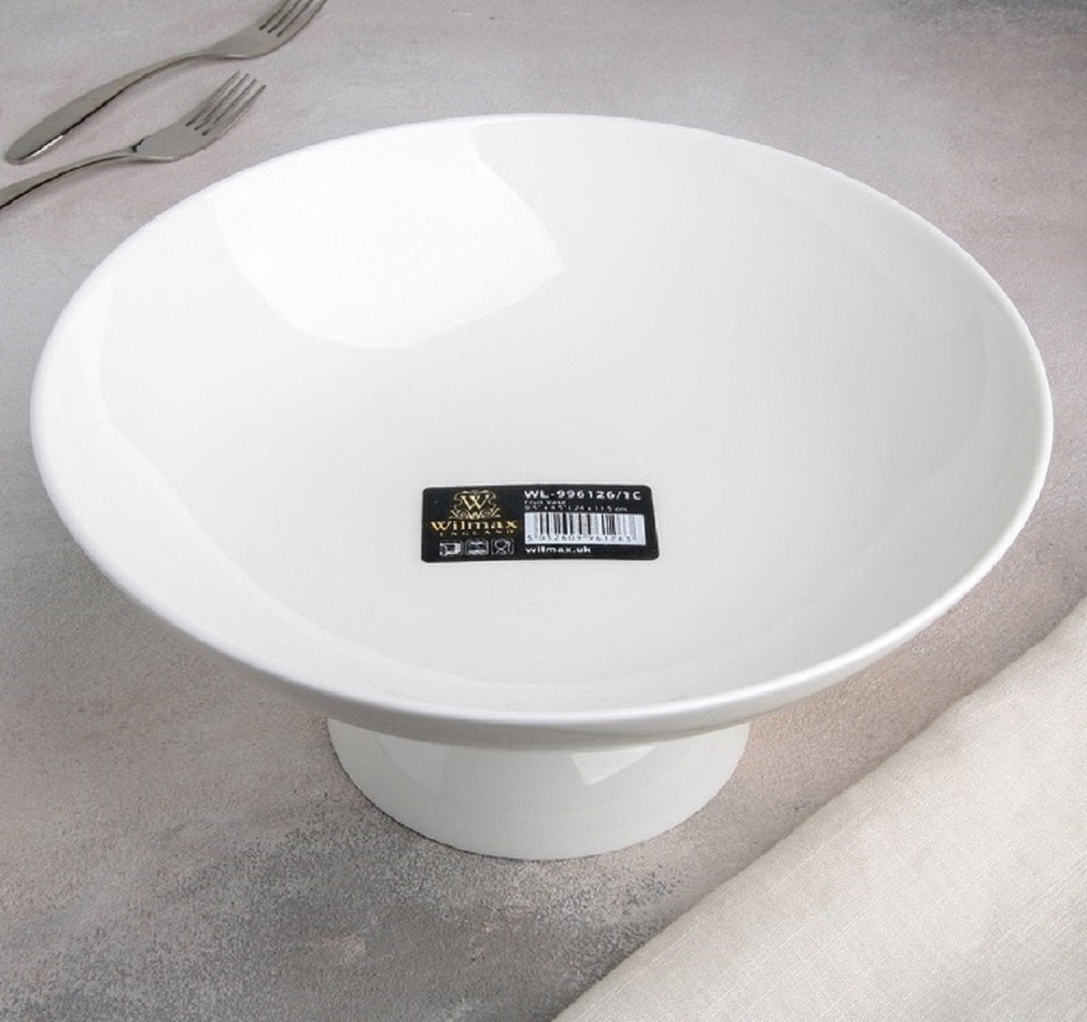 Bianca Porcelain Footed Bowl