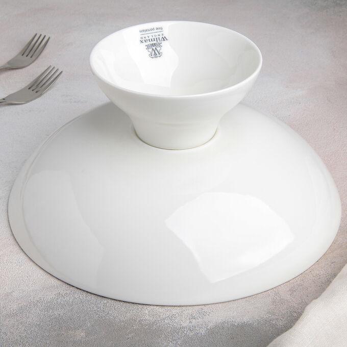 Bianca Porcelain Footed Bowl
