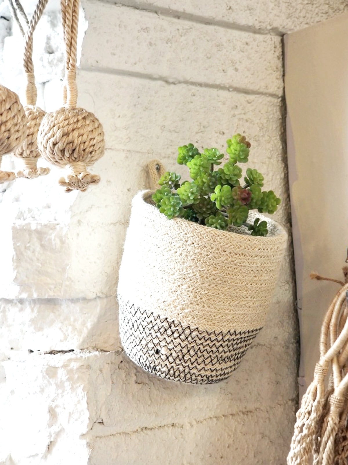 Amari Handwoven Jute Vessel