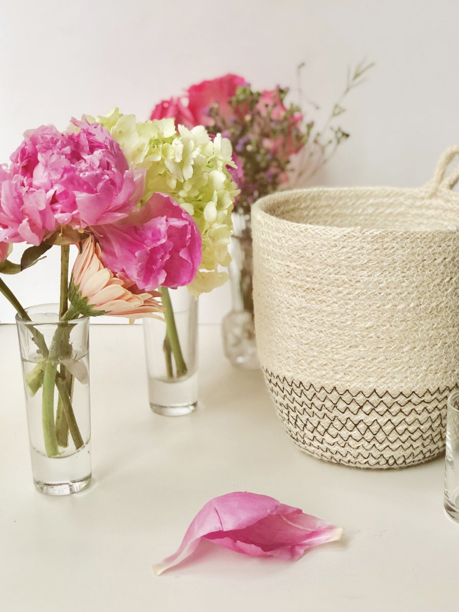 Amari Handwoven Jute Vessel
